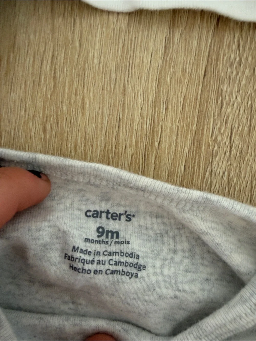 Carter's Gray Turkey Graphic Long-Sleeve Top with Orange Accents